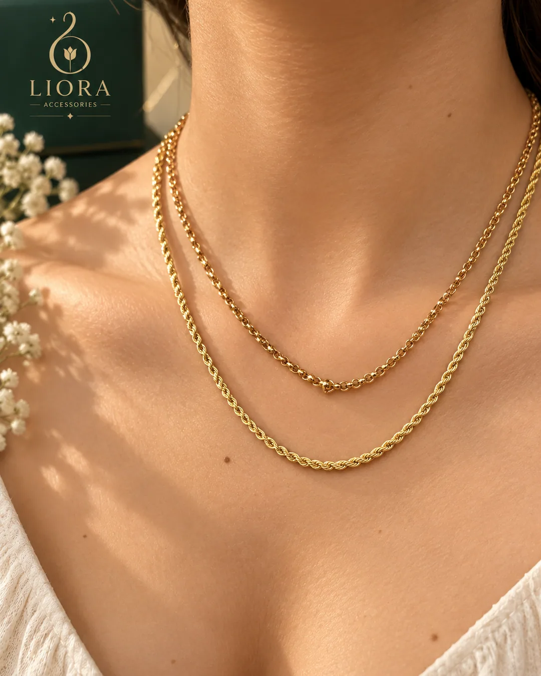 Double Rope Layered Chain